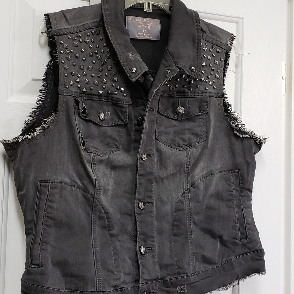 Melissa McCarthy Seven Denim Vest